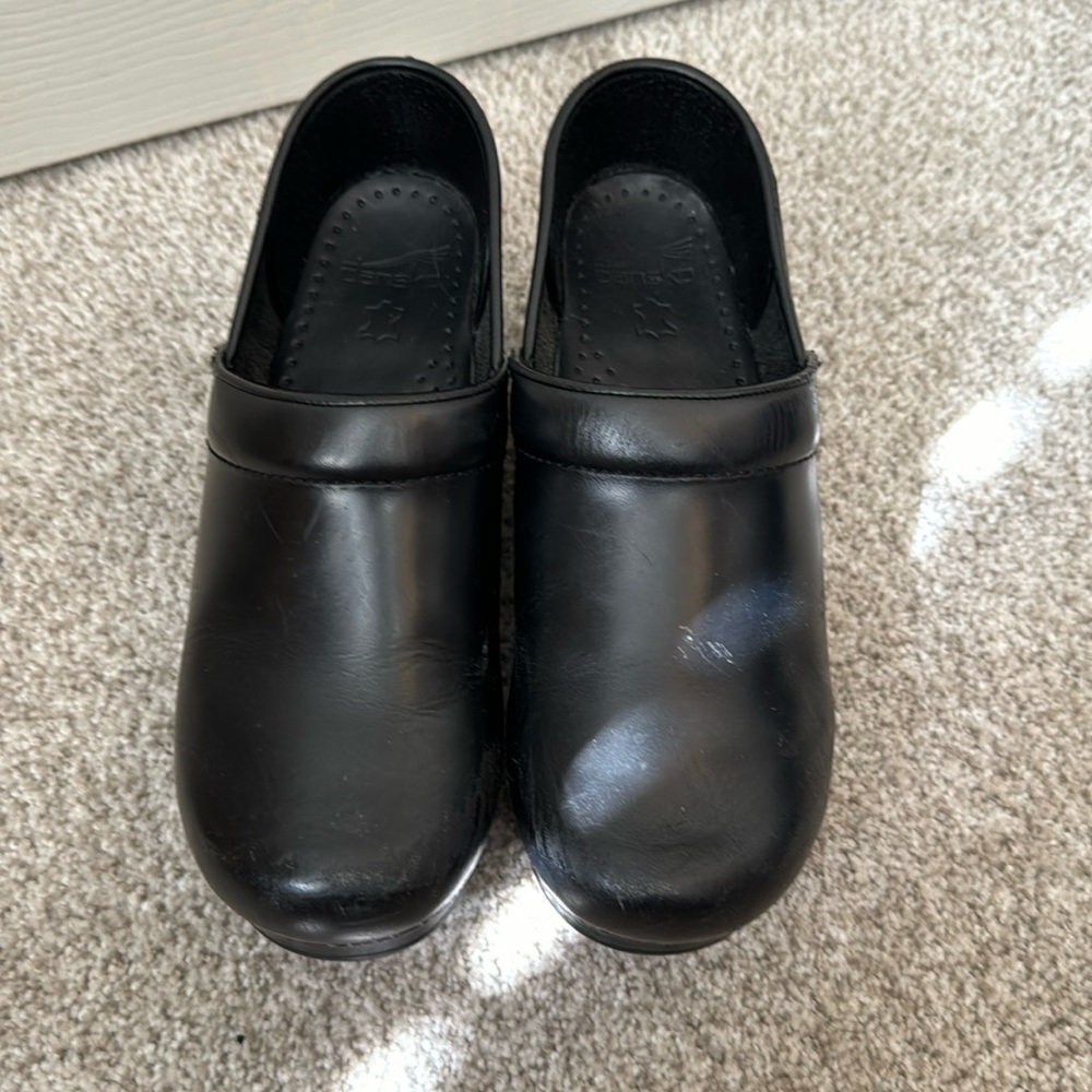 Dansko Black Clogs